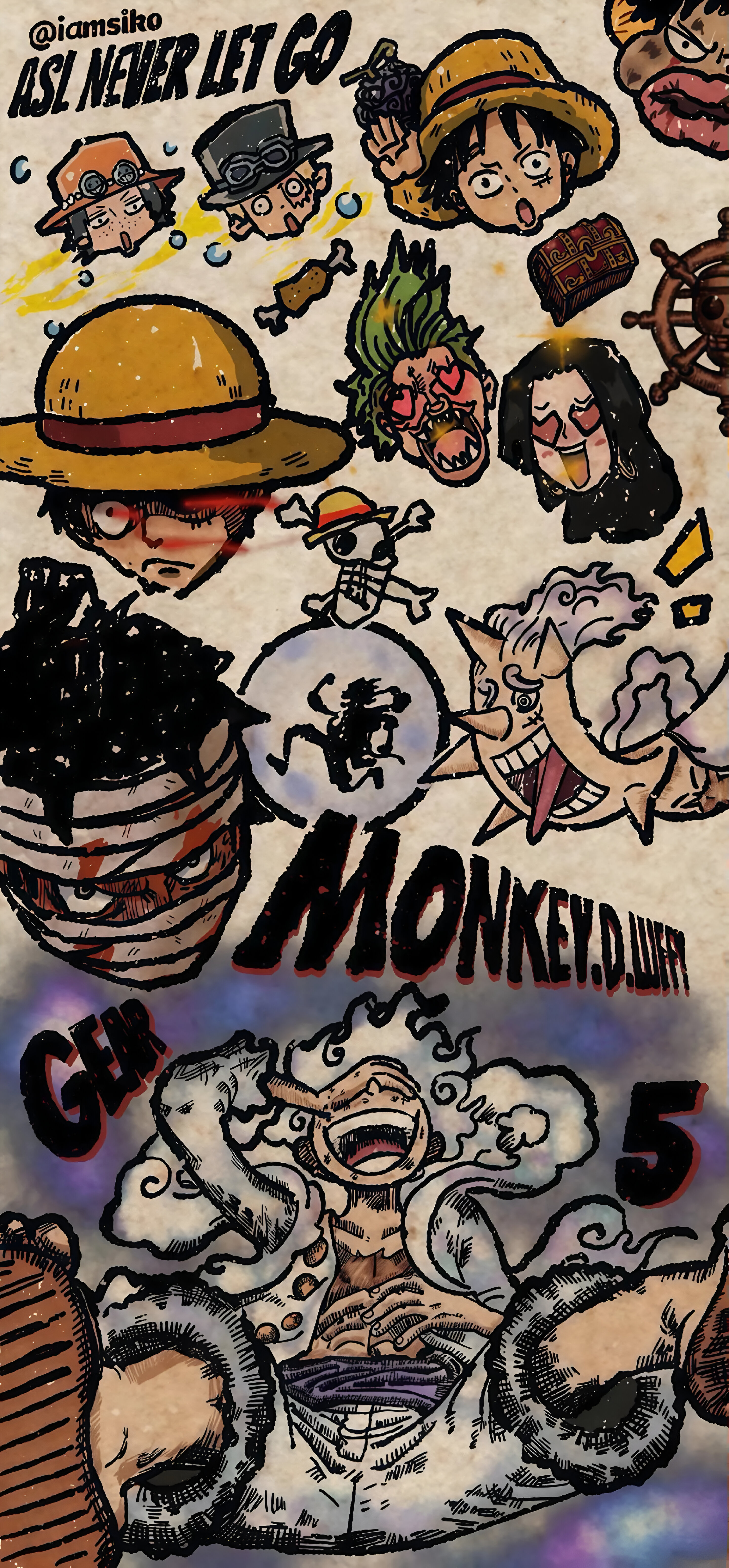 Hình nền One Piece đẹp, chất lượng cao dành cho điện thoại